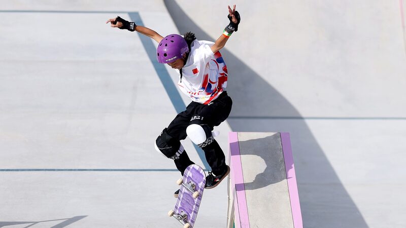 14_Year_Old_Cui_Chenxi_Makes_Skateboarding_History_for_China_at_Paris_2024__ video poster