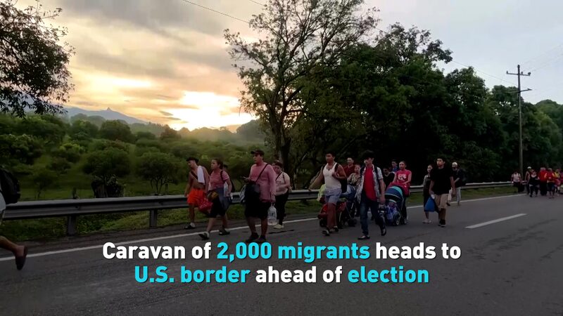 2_000_Migrants_March_to_U_S__Border_Before_Election_Day____poster - News for amigos, by amigos 2_000_Migrants_March_to_U_S__Border_Before_Election_Day___ video poster