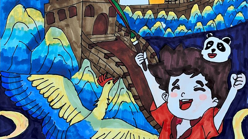 8_Year_Old_s_Colorful_Chinese_Dream_Wins_Global_Art_Prize__ - News for amigos, by amigos 8_Year_Old_s_Colorful_Chinese_Dream_Wins_Global_Art_Prize__