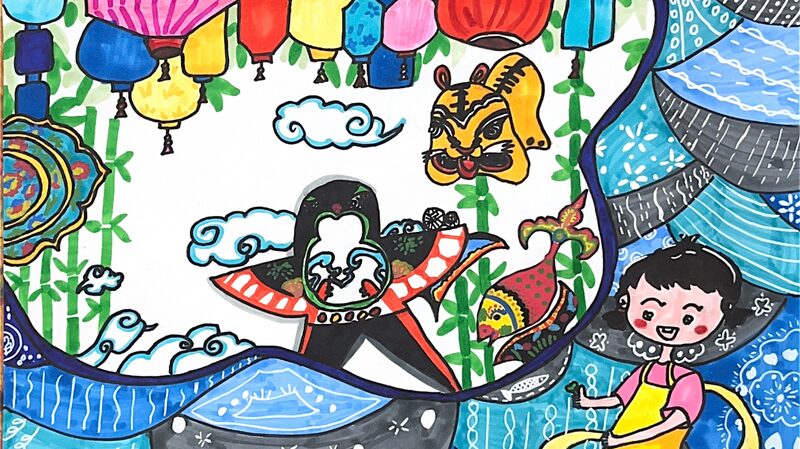 9_Year_Old_Artist_s__Chinese_Dream__Wins_Global_Art_Prize___ - News for amigos, by amigos 9_Year_Old_Artist_s__Chinese_Dream__Wins_Global_Art_Prize___