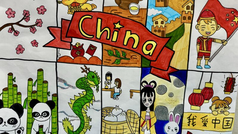 9_Year_Old_Indonesian_Artist_Brings_China_s_Essence_to_Life_Through_Art