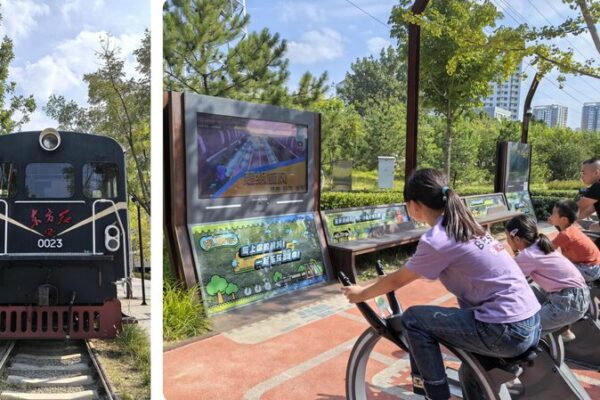 AI-Powered Park Transforms Old Railway Tracks in Beijing 🚂✨ AI_Powered_Park_Transforms_Old_Railway_Tracks_in_Beijing___