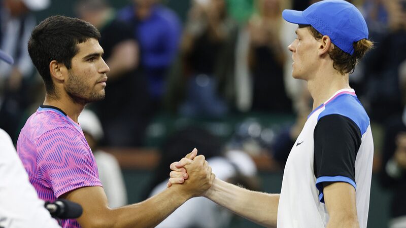 Alcaraz_Defeats_Sinner_to_Set_Up_Indian_Wells_Clash_with_Medvedev - News for amigos, by amigos Alcaraz_Defeats_Sinner_to_Set_Up_Indian_Wells_Clash_with_Medvedev