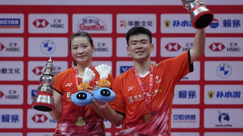 Badminton_Stars_Zheng_Siwei_and_Huang_Yaqiong_Shine_Bright_in_Hangzhou_Finale___poster - News for amigos, by amigos Badminton_Stars_Zheng_Siwei_and_Huang_Yaqiong_Shine_Bright_in_Hangzhou_Finale__ video poster