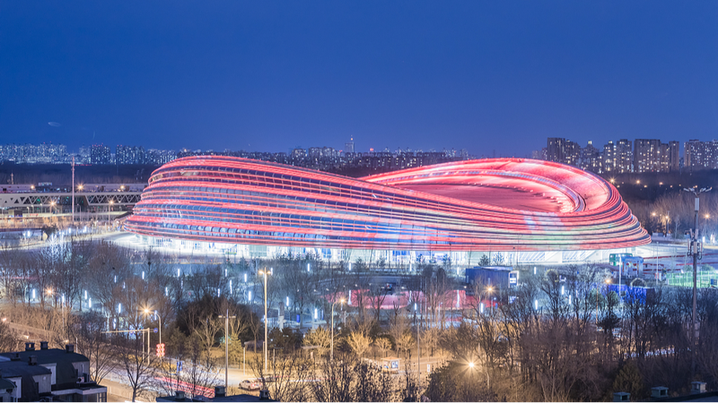 Beijing_s_Olympic_Venues_Heat_Up__Ice_Ribbon_Hosts_National_Speed_Skating_Championships