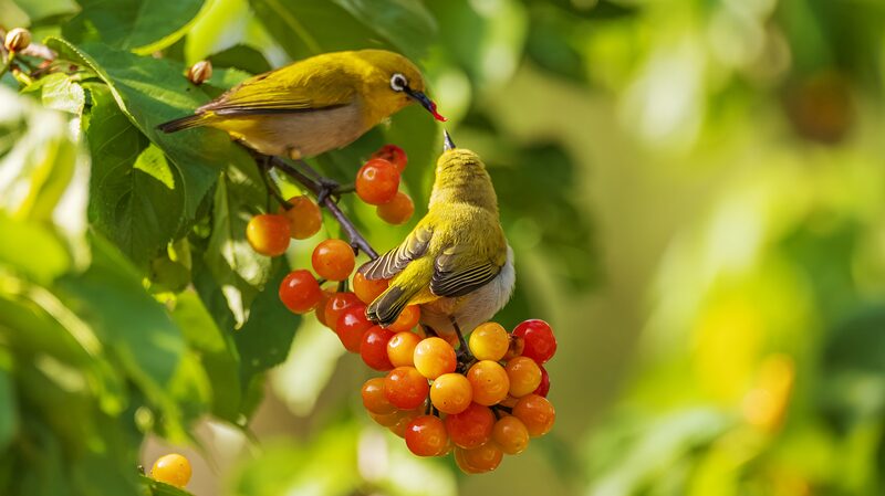 Birds_Go_Wild_Over_Cherries_in_Yunnan_s_Yuping_Park___ - News for amigos, by amigos Birds_Go_Wild_Over_Cherries_in_Yunnan_s_Yuping_Park___