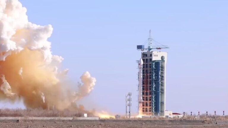 China_Blasts_Off__Five_New_Satellites_Soar_into_Space____ video poster