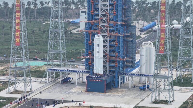 China_Set_to_Launch_Long_March_8_Rocket_from_First_Commercial_Spaceport__ - News for amigos, by amigos China_Set_to_Launch_Long_March_8_Rocket_from_First_Commercial_Spaceport__