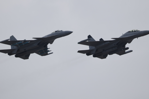 China’s J-15D Fighter Jet Soars Ahead of Airshow China 🌟 China_s_J_15D_Fighter_Jet_Soars_Ahead_of_Airshow_China__