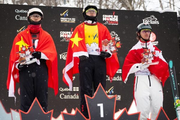 China’s Qi Guangpu Soars to Double Gold at FIS Aerials World Cup! 🥇🎿 China_s_Qi_Guangpu_Soars_to_Double_Gold_at_FIS_Aerials_World_Cup____