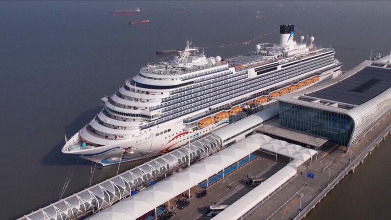 China_s_Second_Homegrown_Cruise_Ship_Enters_Final_Assembly_in_Shanghai___poster - News for amigos, by amigos China_s_Second_Homegrown_Cruise_Ship_Enters_Final_Assembly_in_Shanghai__ video poster
