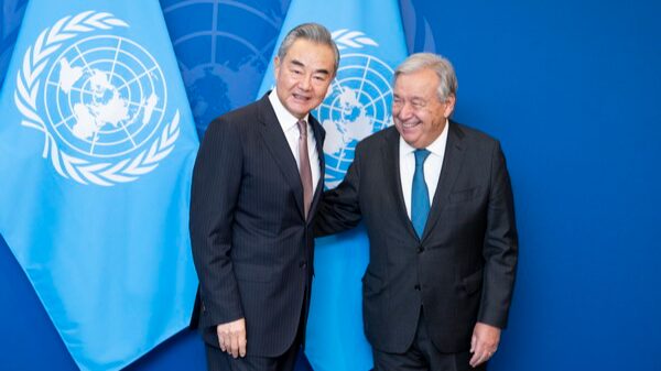 China’s Wang Yi and UN’s Guterres Team Up for World Peace 🌍✌️ China_s_Wang_Yi_and_UN_s_Guterres_Team_Up_for_World_Peace____