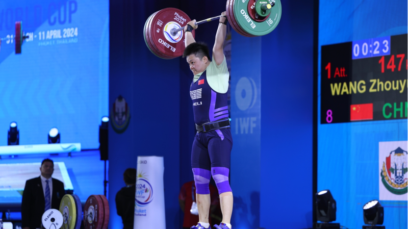 China_s_Wang_Zhouyu_Scoops_Triple_Silver_at_IWF_World_Cup______ - News for amigos, by amigos China_s_Wang_Zhouyu_Scoops_Triple_Silver_at_IWF_World_Cup______