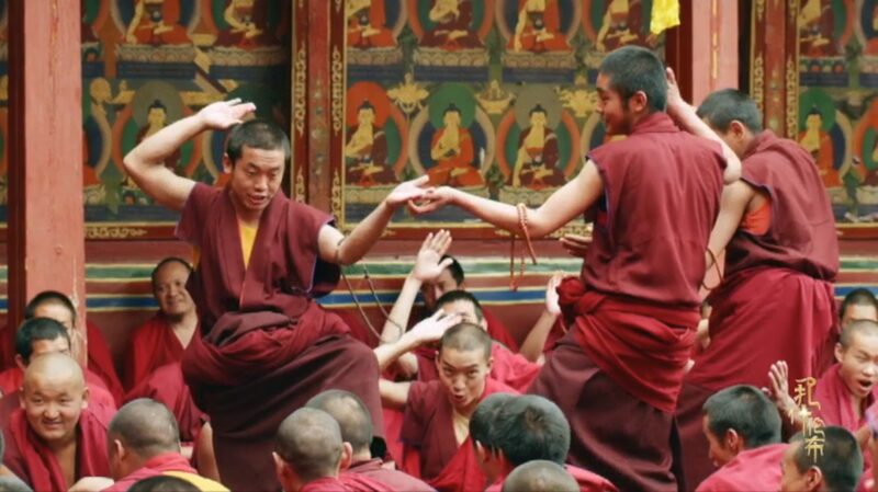 Clapping_Debates_at_Tashi_Lhunpo_Monastery__Tibetan_Wisdom_Unleashed_poster - News for amigos, by amigos Clapping_Debates_at_Tashi_Lhunpo_Monastery__Tibetan_Wisdom_Unleashed video poster