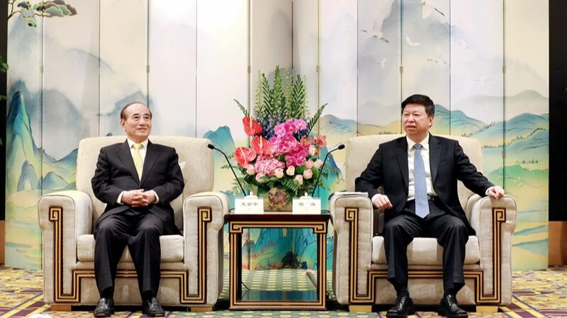 Cross_Strait_Connection__Wang_Jin_pyng_Meets_Mainland_s_Song_Tao_in_Fujian__ - News for amigos, by amigos Cross_Strait_Connection__Wang_Jin_pyng_Meets_Mainland_s_Song_Tao_in_Fujian__