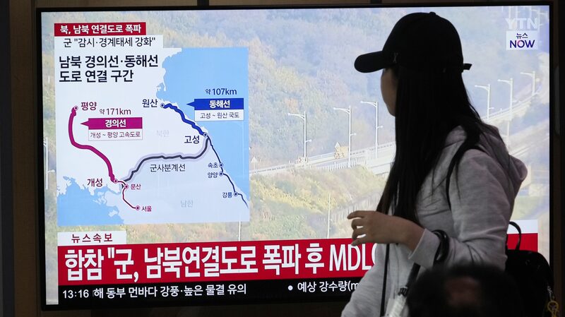 DPRK_Detonates_Inter_Korean_Roads__Rising_Tensions_on_the_Korean_Peninsula__ - News for amigos, by amigos DPRK_Detonates_Inter_Korean_Roads__Rising_Tensions_on_the_Korean_Peninsula__