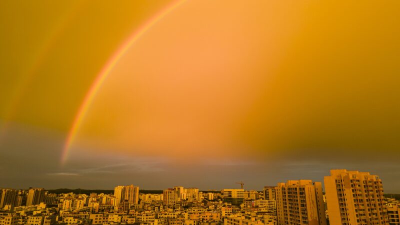 Double_Rainbow_Graces_Hainan_Skies_After_Evening_Thunderstorm - News for amigos, by amigos Double_Rainbow_Graces_Hainan_Skies_After_Evening_Thunderstorm