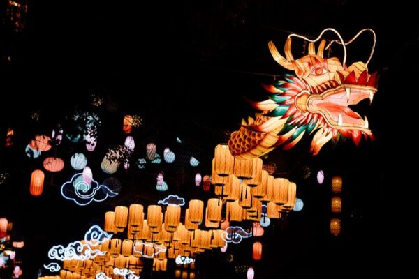 Dragon Lanterns Illuminate Hangzhou’s Xixi Wetland Park ✨🐉 Dragon_Lanterns_Illuminate_Hangzhou_s_Xixi_Wetland_Park___