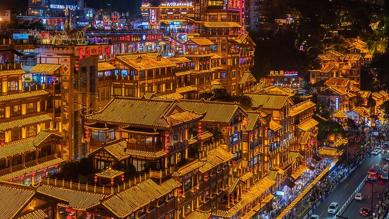 Experience_the_Enchanting_Night_Lights_of_Hongya_Cave_in_Chongqing____poster - News for amigos, by amigos Experience_the_Enchanting_Night_Lights_of_Hongya_Cave_in_Chongqing___ video poster
