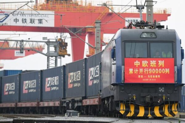 Full Steam Ahead: China-Europe Freight Trains Set New Record in May 🚂 Full_Steam_Ahead__China_Europe_Freight_Trains_Set_New_Record_in_May__