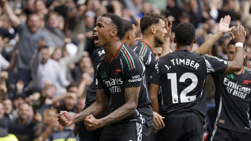 Gabriel_s_Header_Seals_Arsenal_s_1_0_Victory_Over_Spurs_in_Fiery_North_London_Derby - News for amigos, by amigos Gabriel_s_Header_Seals_Arsenal_s_1_0_Victory_Over_Spurs_in_Fiery_North_London_Derby