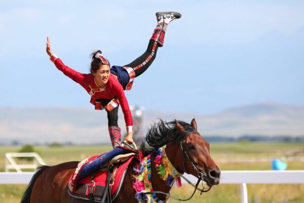 Galloping into Tradition: Equestrian Events Kick Off 12th Ethnic Games in Xinjiang Galloping_into_Tradition__Equestrian_Events_Kick_Off_12th_Ethnic_Games_in_Xinjiang