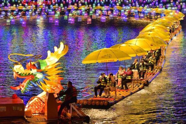 Glowing Nights on Bamboo Rafts: Discover Central China’s Enchanting River Tours Glowing_Nights_on_Bamboo_Rafts__Discover_Central_China_s_Enchanting_River_Tours