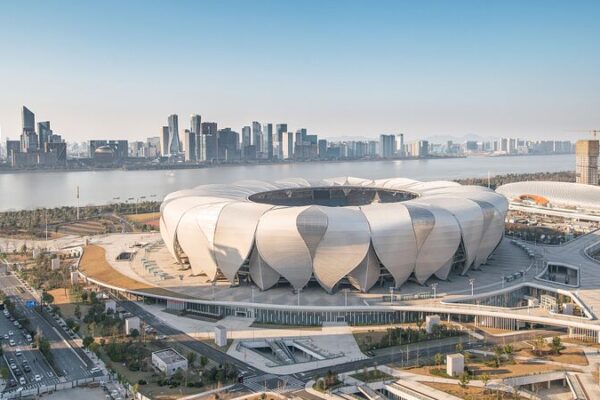 Hangzhou_s_Olympic_Sports_Center__Asia_s_New_Sports_Epicenter____poster - News for amigos, by amigos Hangzhou_s_Olympic_Sports_Center__Asia_s_New_Sports_Epicenter___ video poster