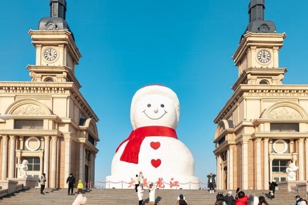 Harbin’s Epic 18-Meter Snowman Returns! ❄️☃️ Harbin_s_Epic_18_Meter_Snowman_Returns______ video poster