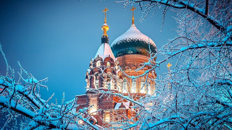 Harbin_s_Saint_Sophia_Cathedral_Charms_Winter_Travelers - News for amigos, by amigos Harbin_s_Saint_Sophia_Cathedral_Charms_Winter_Travelers