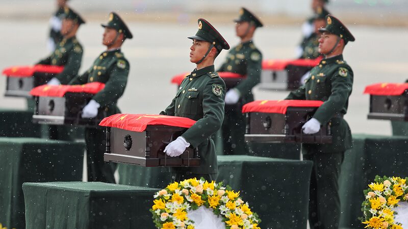 Honoring_Heroes__25_Chinese_Volunteers_Laid_to_Rest_in_Shenyang video poster