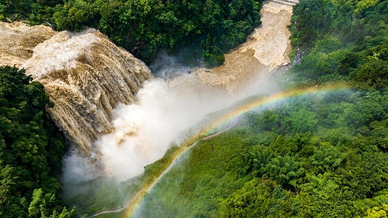 Huangguoshu_Waterfall_Hits_Record_Flow_in_2024__