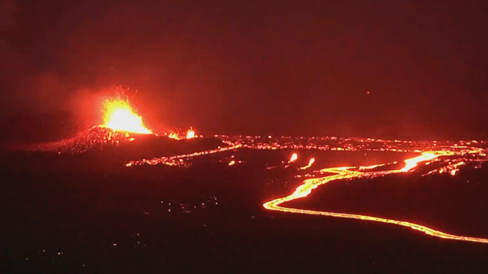 Iceland_s_Volcano_Erupts_Again__Lava_Lights_Up_the_Sky__poster - News for amigos, by amigos __Iceland_s_Volcano_Erupts_Again__Lava_Lights_Up_the_Sky_ video poster