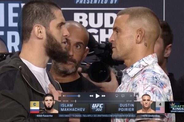 Makhachev Faces Hostile Crowd, Warns Poirier Ahead of UFC 302 Clash Makhachev_Faces_Hostile_Crowd__Warns_Poirier_Ahead_of_UFC_302_Clash video poster