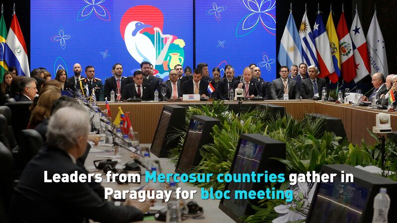 Mercosur_Leaders_Unite_in_Paraguay____for_Key_Bloc_Meeting_poster - News for amigos, by amigos Mercosur_Leaders_Unite_in_Paraguay____for_Key_Bloc_Meeting video poster
