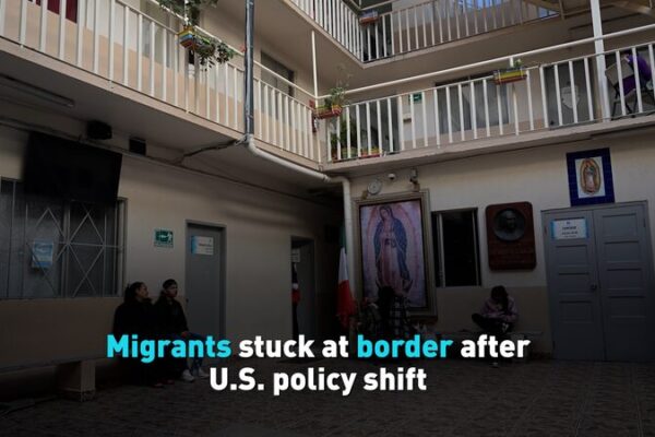 Migrants Face Uncertainty at the U.S.-Mexico Border Amid Policy Shift Migrants_Face_Uncertainty_at_the_U_S__Mexico_Border_Amid_Policy_Shift video poster