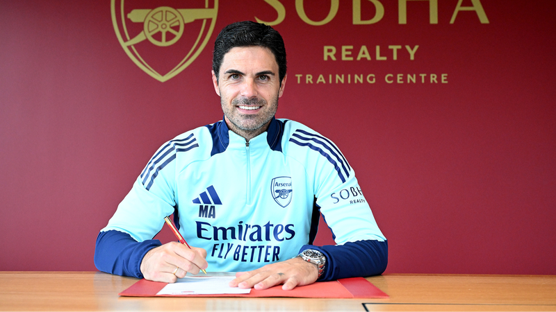 Mikel_Arteta_Signs_New_Arsenal_Deal_Until_2027_ - News for amigos, by amigos __Mikel_Arteta_Signs_New_Arsenal_Deal_Until_2027_