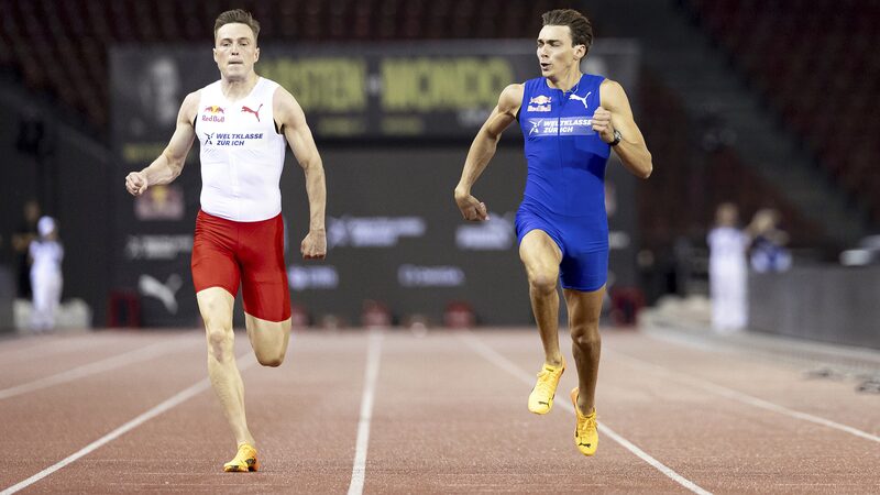Mondo_Duplantis_Sprints_Past_Karsten_Warholm_in_Exhibition_100m_Dash______ - News for amigos, by amigos Mondo_Duplantis_Sprints_Past_Karsten_Warholm_in_Exhibition_100m_Dash______