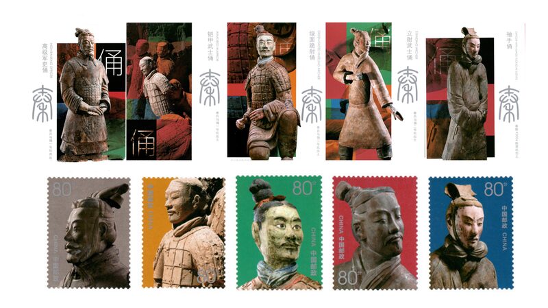 New_Terracotta_Army_Postcards_Unveiled_in_Xi_an