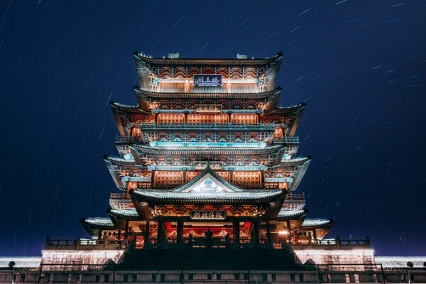 Nighttime Magic in Nanchang: The Pavilion of Prince Teng Illuminated ✨ Nighttime_Magic_in_Nanchang__The_Pavilion_of_Prince_Teng_Illuminated__ video poster