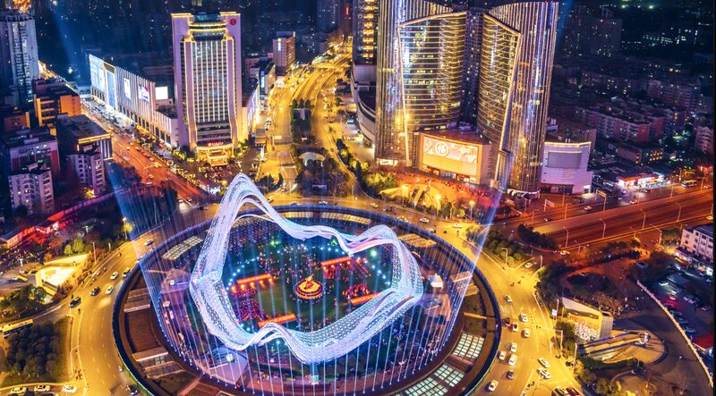 Optics_Valley_Square_in_Wuhan_Dazzles_with_Futuristic_Flair__