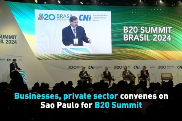 Over 1,000 Global Business Leaders Gather in São Paulo for B20 Summit Over_1_000_Global_Business_Leaders_Gather_in_Sa_o_Paulo_for_B20_Summit video poster