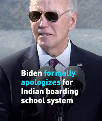 President Biden Officially Apologizes for Historic Indigenous Boarding Schools President_Biden_Officially_Apologizes_for_Historic_Indigenous_Boarding_Schools video poster