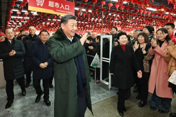 President Xi Brings New Year Cheer to Liaoning Residents 🎉🐍 President_Xi_Brings_New_Year_Cheer_to_Liaoning_Residents___
