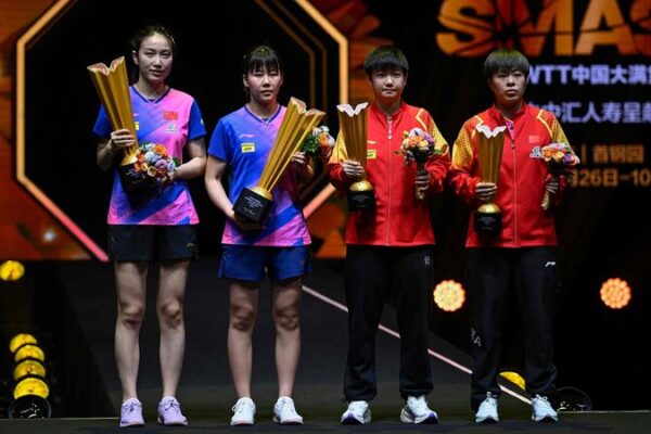 Qian Tianyi & Chen Xingtong Clinch Women’s Doubles Title at WTT China Smash 🎉🏓 Qian_Tianyi___Chen_Xingtong_Clinch_Women_s_Doubles_Title_at_WTT_China_Smash___