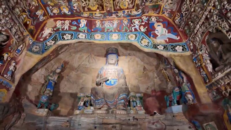 Replica_of_Yungang_Grottoes__Cave_No_12_Shines_at_Zhengzhou_Museum___poster - News for amigos, by amigos Replica_of_Yungang_Grottoes__Cave_No_12_Shines_at_Zhengzhou_Museum__ video poster