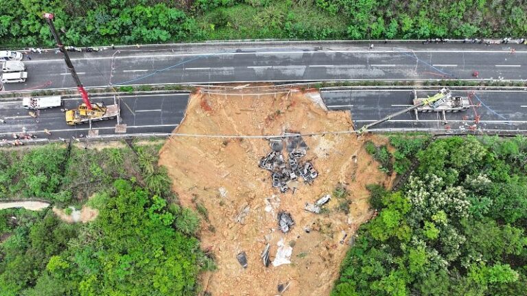 __Road_Collapse_in_South_China_s_Guangdong_Leaves_36_Dead__Rescue_Operations_Ongoing video poster
