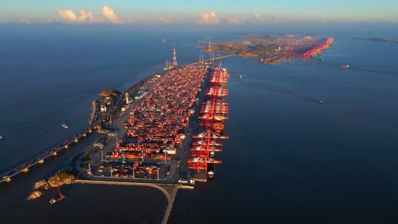 Shanghai_Port_Makes_Waves__First_Ever_to_Top_50_Million_TEUs____poster - News for amigos, by amigos Shanghai_Port_Makes_Waves__First_Ever_to_Top_50_Million_TEUs___ video poster