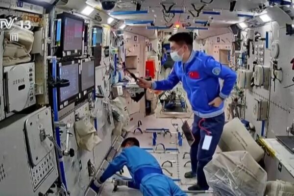 Shenzhou-18 Taikonauts Test Fire Alarms and Sample Blood in Space 🚀 Shenzhou_18_Taikonauts_Test_Fire_Alarms_and_Sample_Blood_in_Space__