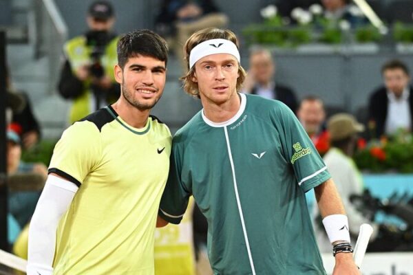 Shock in Madrid: Alcaraz Falls as Rublev Rises; Sabalenka Stays Unstoppable 🎾 Shock_in_Madrid__Alcaraz_Falls_as_Rublev_Rises__Sabalenka_Stays_Unstoppable__